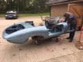 JAGUAR E-TYPE 4.2 E TYPE  CONVERTIBLE  GROUND UP  RESTORATION  METALLIC  BLUE  CREAM LEATHER  LAST  OWNER  HAS COVERED  10000  MILES SINCE  1974  WITH ALL  SUPPORTING EVIDENCE   - 1478 - 28
